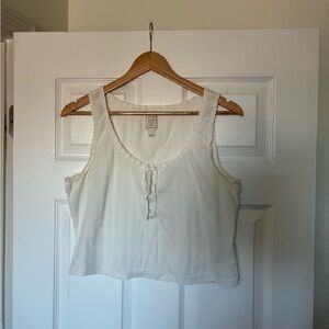 GAP x Doen Pointelle tank